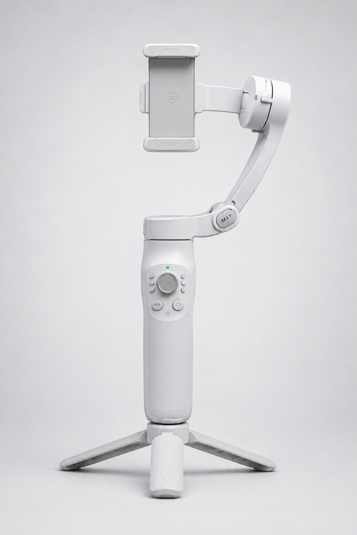 M1 AI 3-Axis Gimbal Stabiliser | Gesture Control, Smart Face Tracking & Anti-Shake